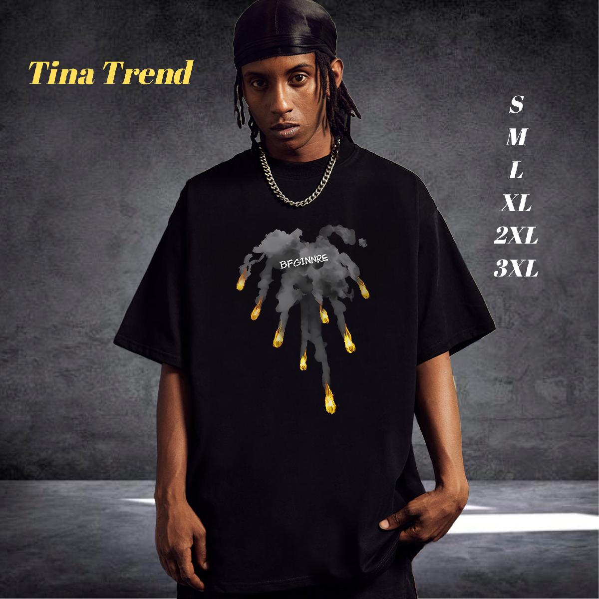 Comfortable Mens T Shirts Anime Printing Street 180g Cotton Men Tops Tees New Designer Custom Print Oversized Tees Shirts