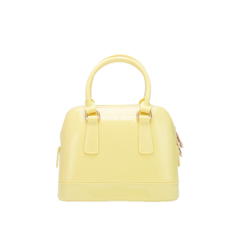 Advanced Fashion Design PVC Jelly Bag New Versatile Zipper Crossbody Bag Women's Commuting Portable Shell Shoulder Bag