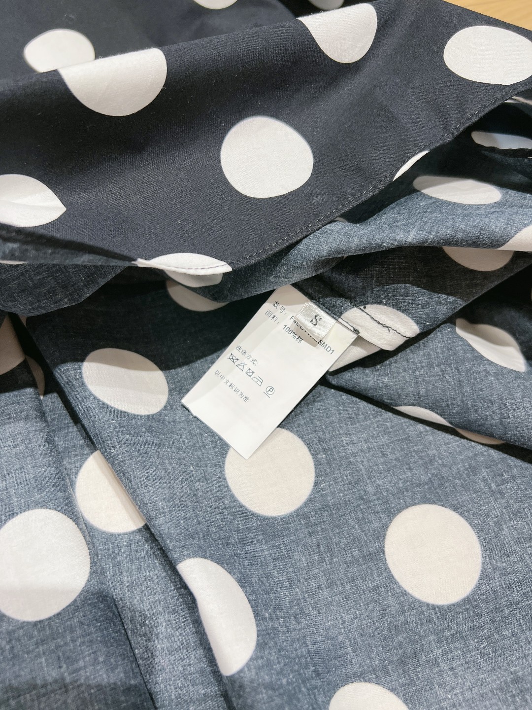2024 New Poplin Cotton polka dot camisole dress