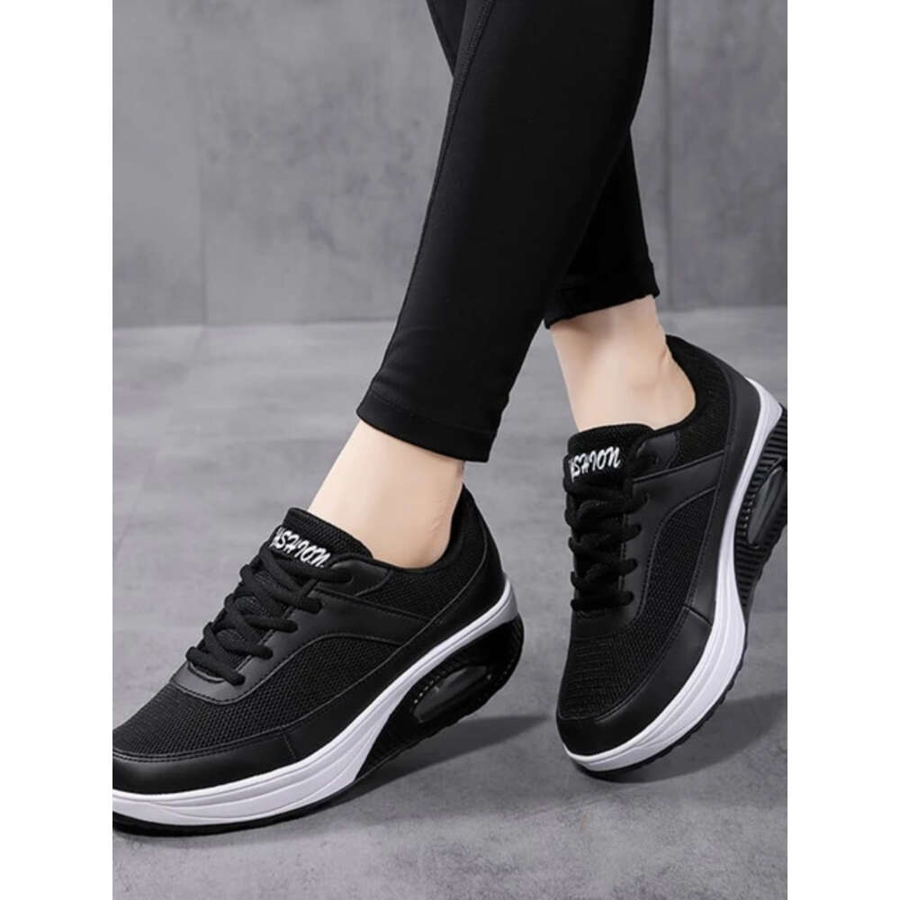 Ddmysports New For Fashion Breathable Soft Comfortable Sneakers Mesh Fabric Lace Up Women Shoes Female Footwear OUTDOOR