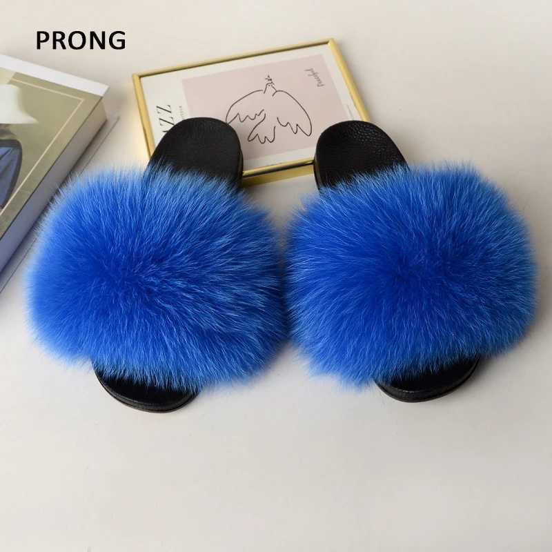 Women Fluffy Summer Furry Slides Slippers Indoor Fuzzy Flip ps Casual Outdoor Flat Ladies Fur Sandals Plush House Sh