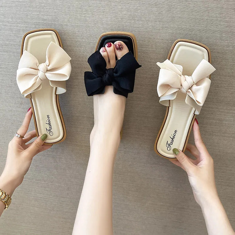 Summer Office Comfortable Sandal Women Outdoor Soft Beach Flat Sandals Non-Slip Slippers