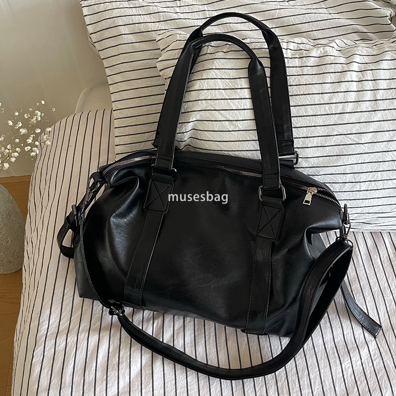 High quality women's designer fashionable portable travel bag Korean version casual retro tote bag large capacity classic crossbody bag luggage b