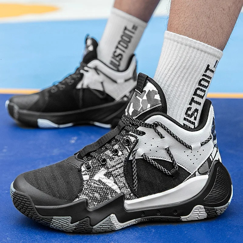 High Sneakers Couple Basketball Top for Men and Women Male Footwear Outdoor Sports Tennis Shoes