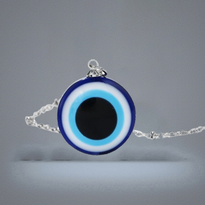 1PC Blue Glass Evil Eye Pendants Necklace For Women Men Turkey Lucky Necklace Choker Jewelry Accessories