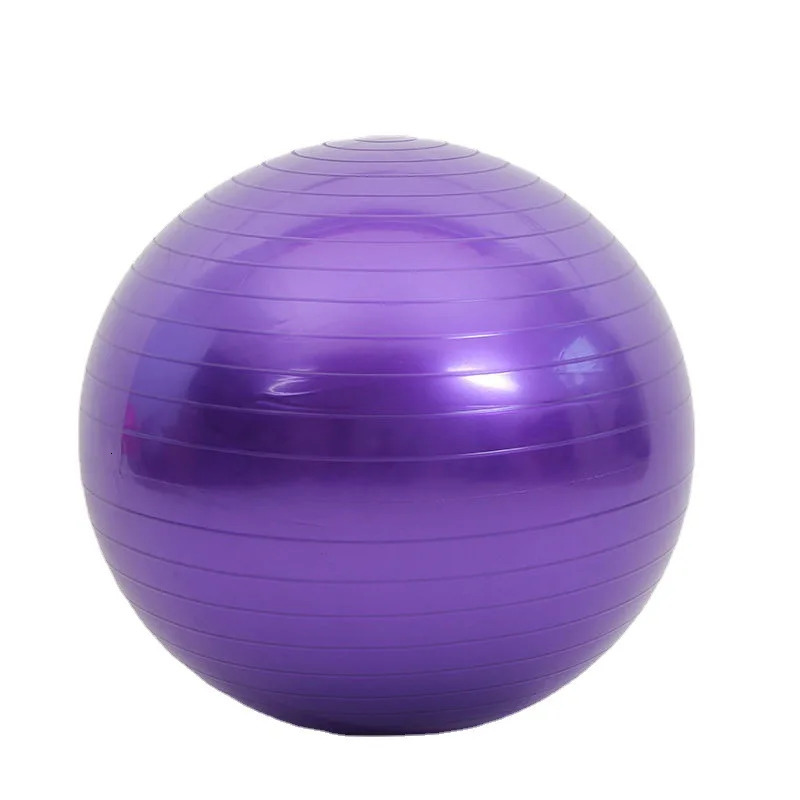 Yoga Balls Sports Fitness Gym Balance Fitball Exercise Inflatable Workout Massage Ball 455565758595cm 240603