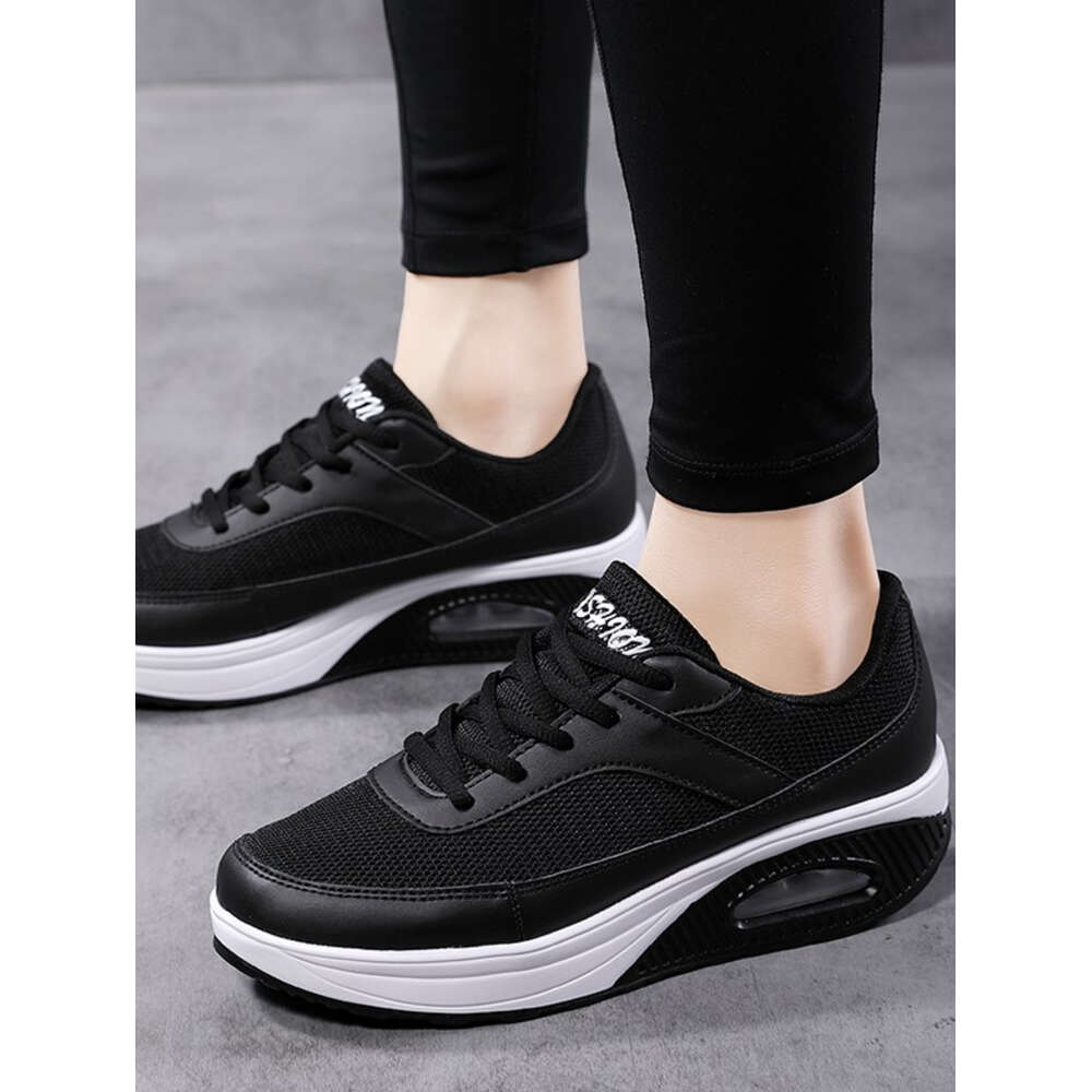 Ddmysports New For Fashion Breathable Soft Comfortable Sneakers Mesh Fabric Lace Up Women Shoes Female Footwear OUTDOOR