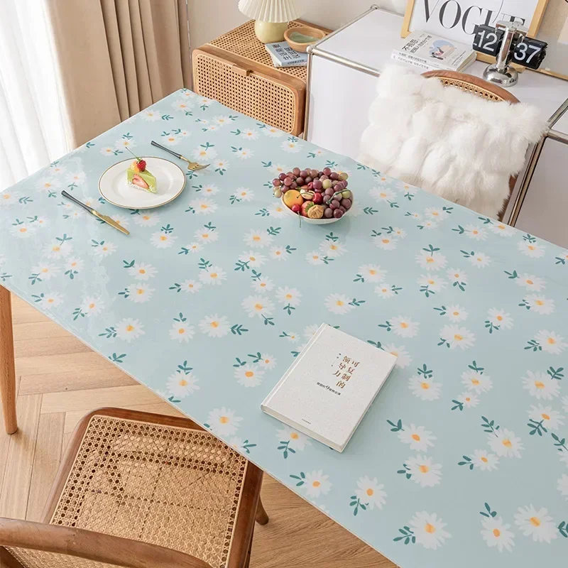 Table Cushion PVC Dining Table Desk Cloth Coffee Taloth Decoration Table Mariage Mantel SRCN01