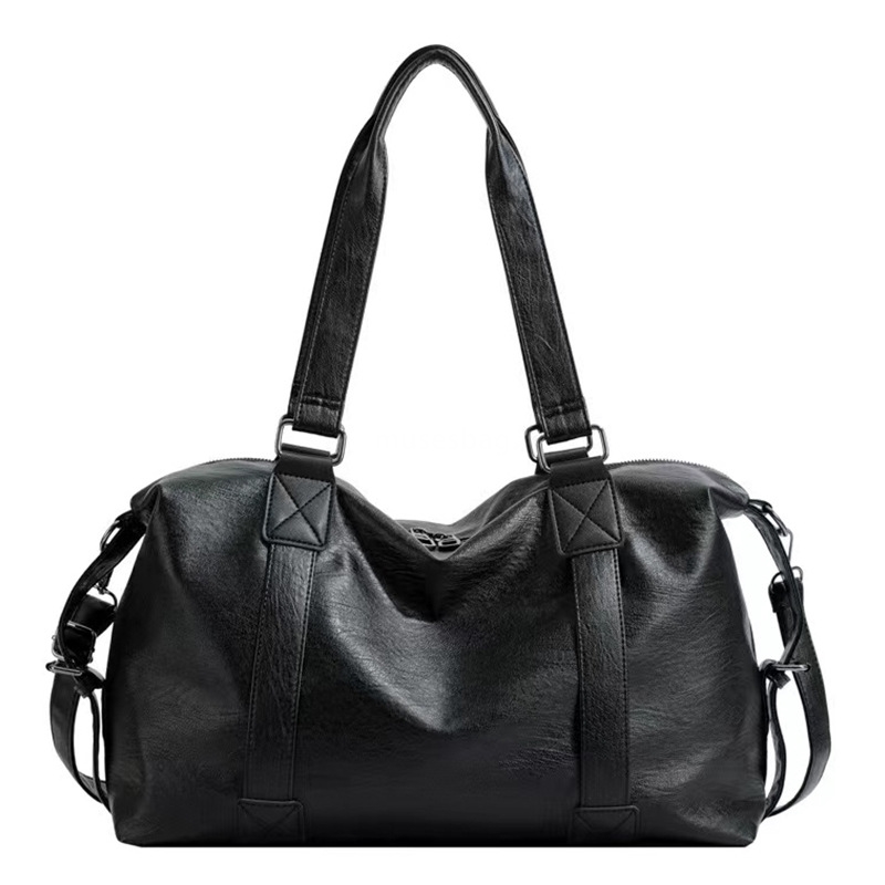 High quality women's designer fashionable portable travel bag Korean version casual retro tote bag large capacity classic crossbody bag luggage b