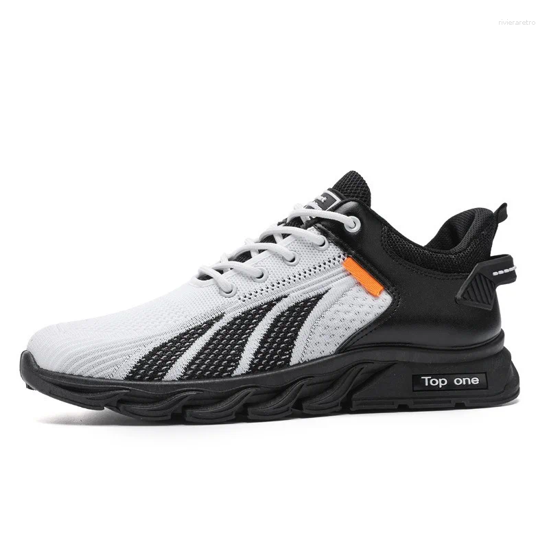 Casual Shoes Men's Thick Sole Breathable Sneakers Low Lace Up Fashion Men Spring Comfortable Versatile Outdoor Running
