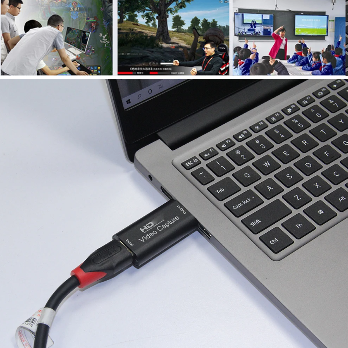 4K HDMI-compatible To USB 2.0 3.0 Video Capture Card 4K HDMI-compatible Video Grabber 1080P Cam Link Card for Game console DVD HD Camera
