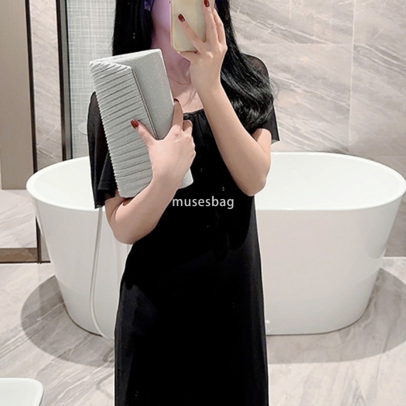 High quality ladies and socialites handbag, practical dinner bag high-end large capacity fashionable princess bag dress bag grab bag