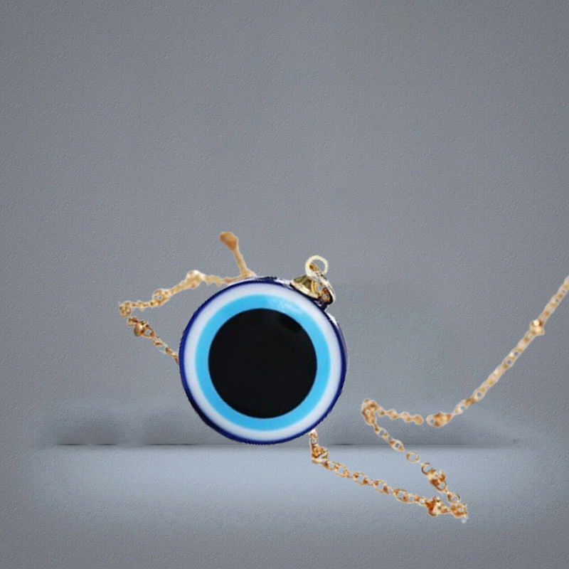 1PC Blue Glass Evil Eye Pendants Necklace For Women Men Turkey Lucky Necklace Choker Jewelry Accessories