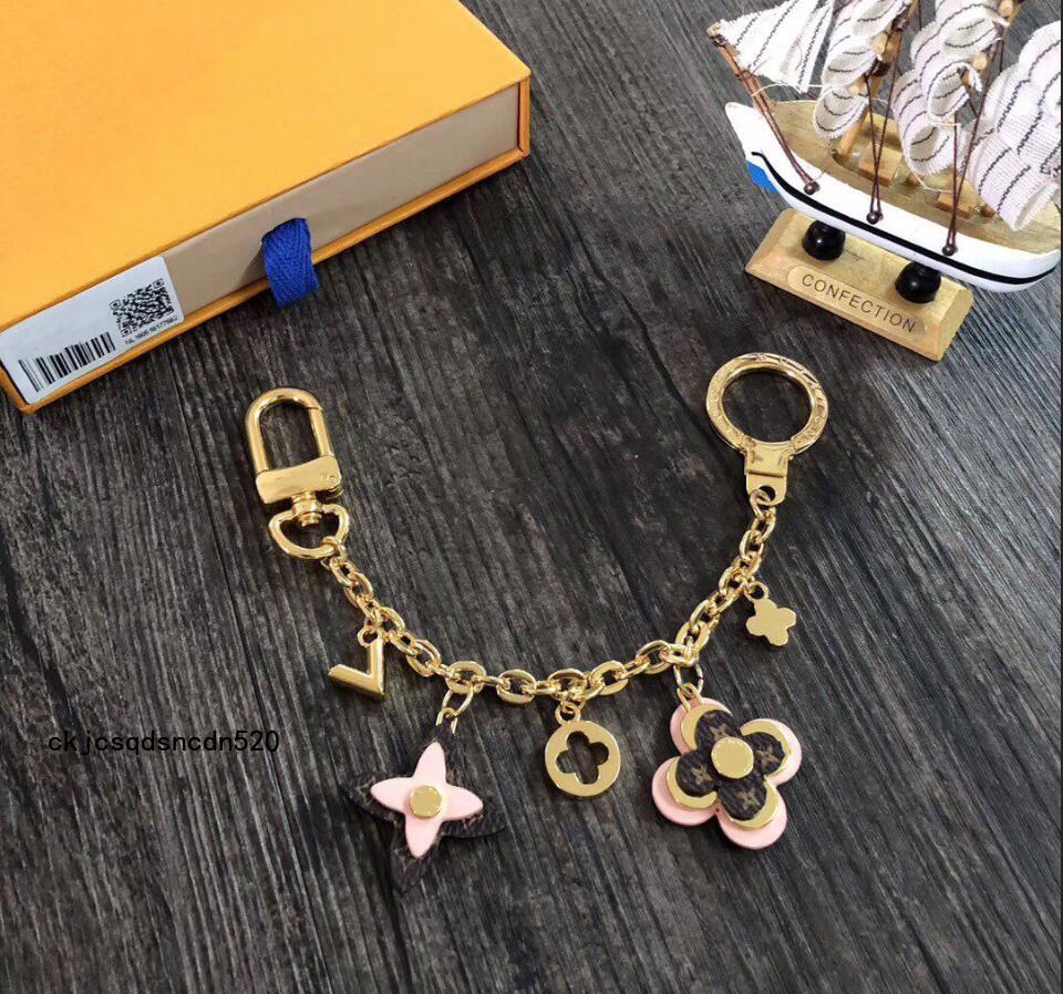 2025 Multiple styles Luxury Gold tone lettered key chains - designer unisex bag Charm car key holders for men and women