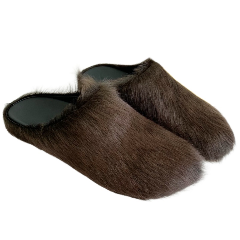 Women's fur slippers top classic designer shoes outdoor warm platform shoes new fashion men's sandals indoor wool home shoes luxury comfortable winter casual shoes