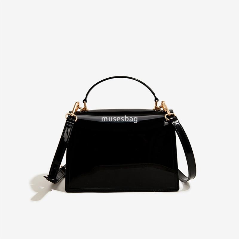 Fashionable PVC new crossbody bag Barbie jelly bag handbag fashionable and versatile resistant to dirt and easy to wash summer shoulder bag