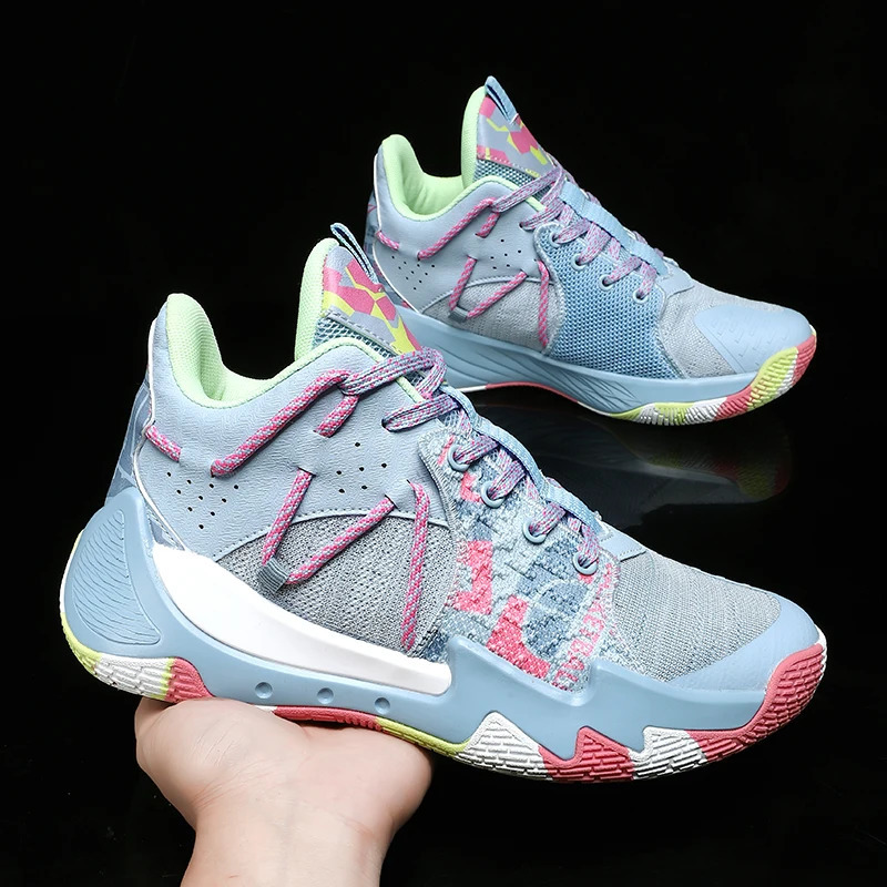 High Sneakers Couple Basketball Top for Men and Women Male Footwear Outdoor Sports Tennis Shoes