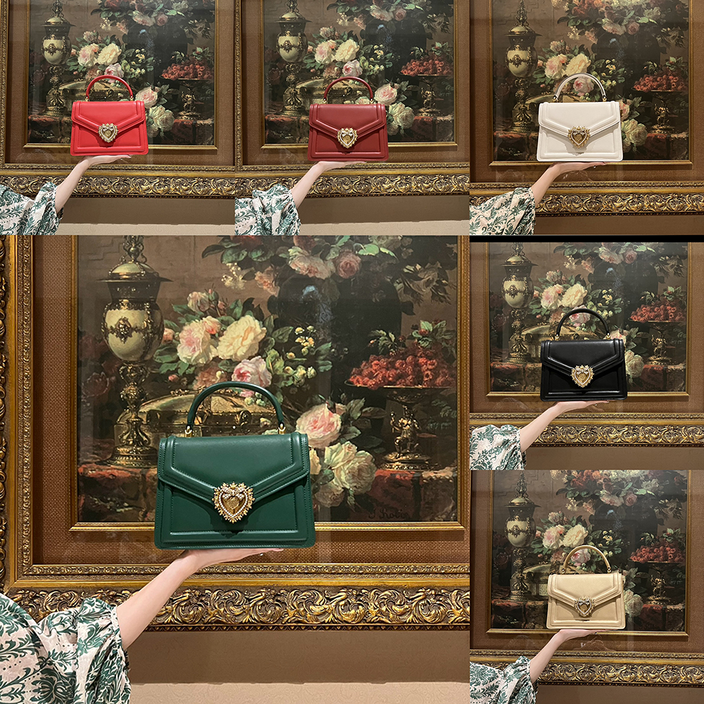 designer bag lady handbag 1:1 TOP quality Large 24cm Cowhide shoulder bag luxury chain bag With box D06