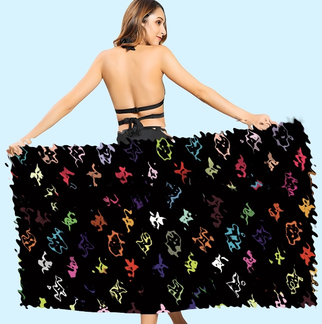 Top Quality Beach Towel Superfine Fiber Is Not Easy to Shed Hair and Absorb Water Factory Direct Sales Swimming Portable Printed Bath Towel Wholesale