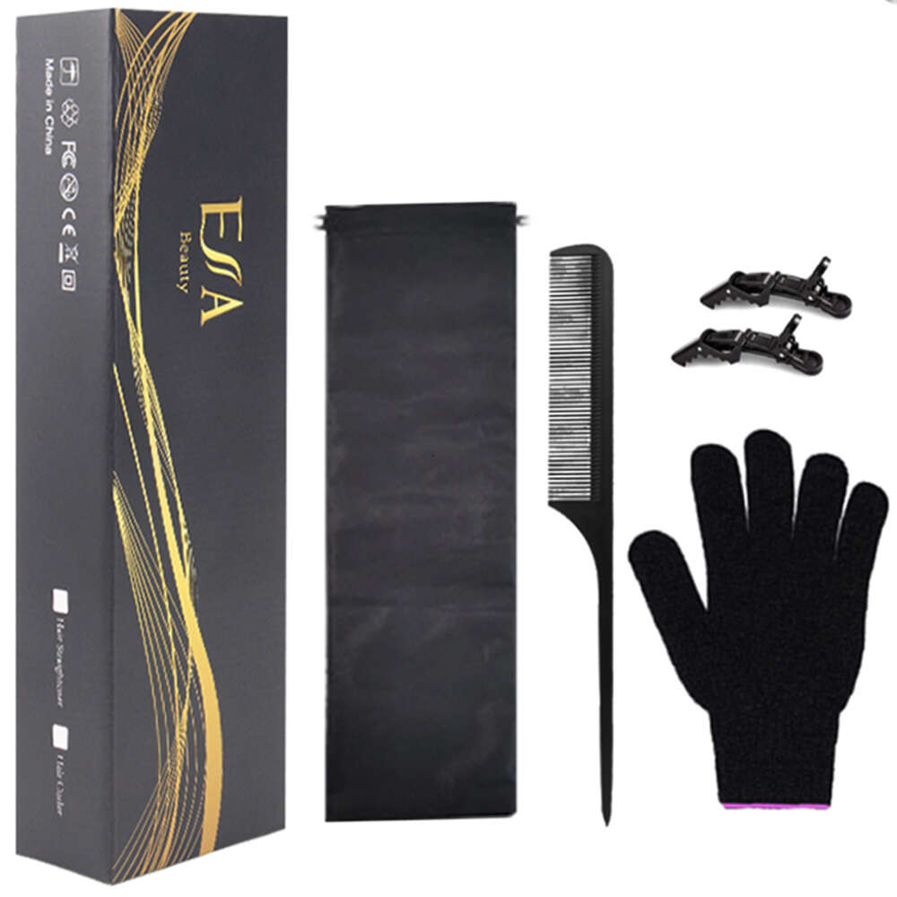 Hair Straigher Brush Hot Sales Titanium 480F And Private Label Ceramic Flat Iron Hair Straightener