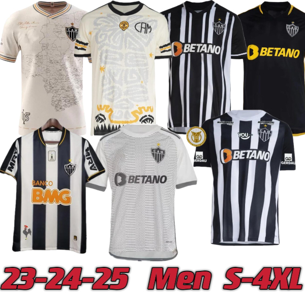 2023 2024 2025 Atletico Mineiro retro 2013 2014 Soccer Jerseys PEDRINHO RUBENS G.ARANA PAULISTA VARGAS PAULINHO M.ZARACHO RONALDINHO football shirt 4XL