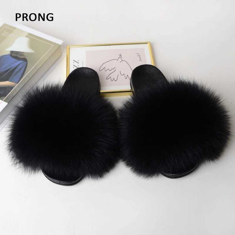 Women Fluffy Summer Furry Slides Slippers Indoor Fuzzy Flip ps Casual Outdoor Flat Ladies Fur Sandals Plush House Sh