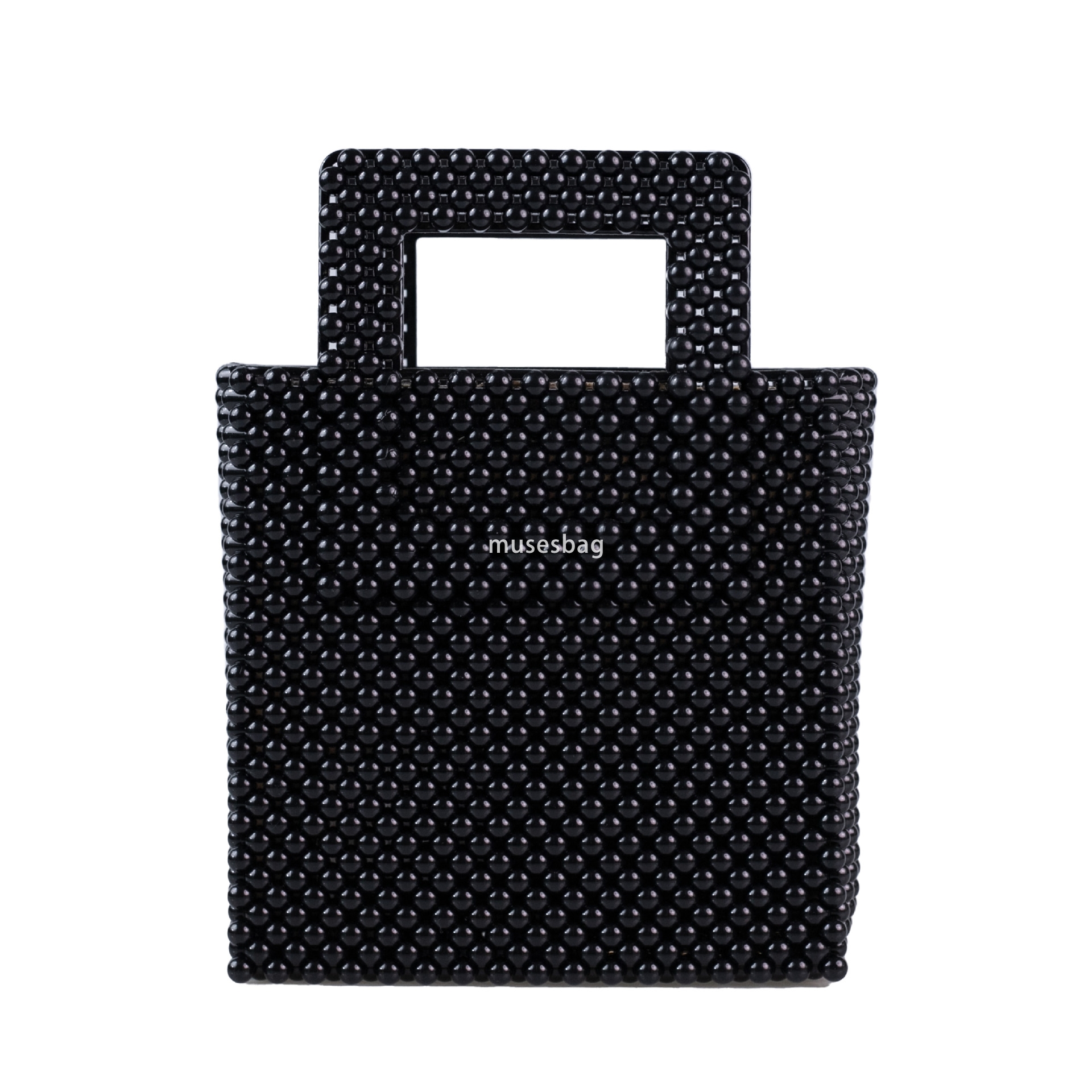 High quality dopamine PVC Barbie jelly bag fashionable and versatile woven vegetable basket dirt resistant and easy to wash summer women handbag