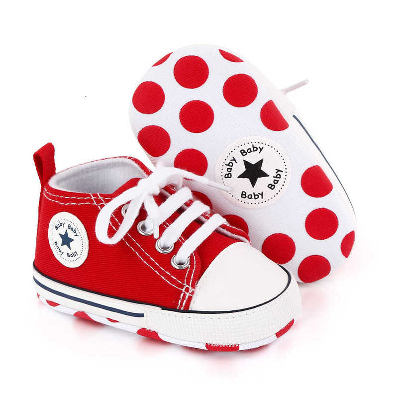 Baby Sneakers Hot selling wholesale canvas unisex baby toddler walking shoes soft sole prewalkers sneakers Soft Shoes
