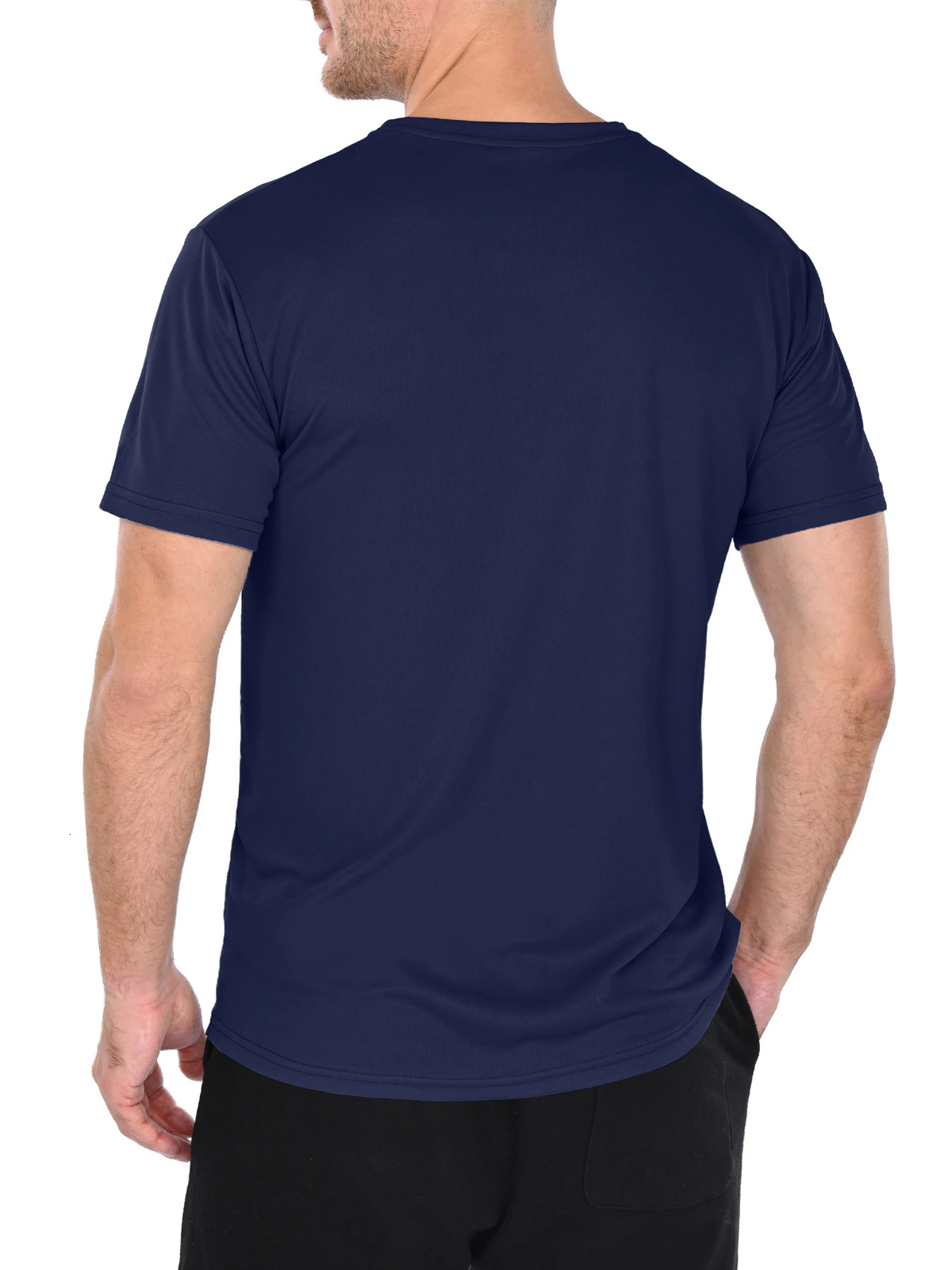 5 Pack Mens Tshirt Dry Fit Shirts Moisture Wicking Quick Dry Mesh Tee Gym T Polyester Athletic Crew Short sleeve Workout Run 240603