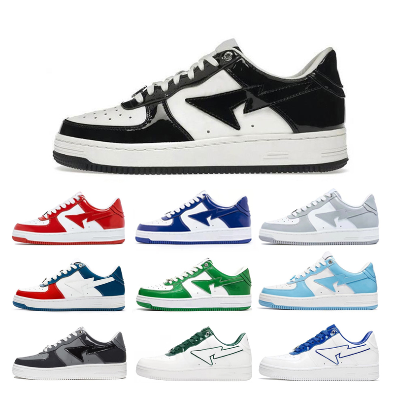 A Bathing Ape Sta Sk8 Low Designer Casual Shoes Men Women trainers Sports Sneakers Jogging Walking