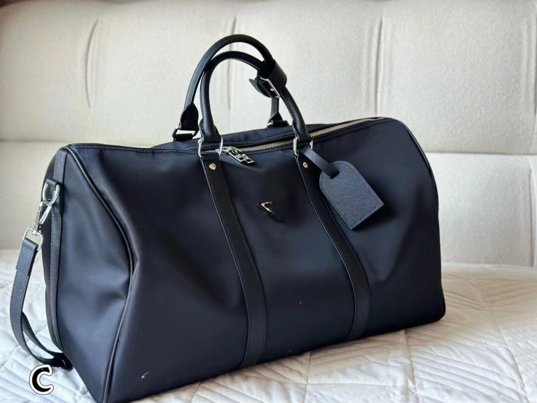 2024 Europe and America Gym bag cross-body bag joint waterproof canvas travel bag Large capacity for both men and women