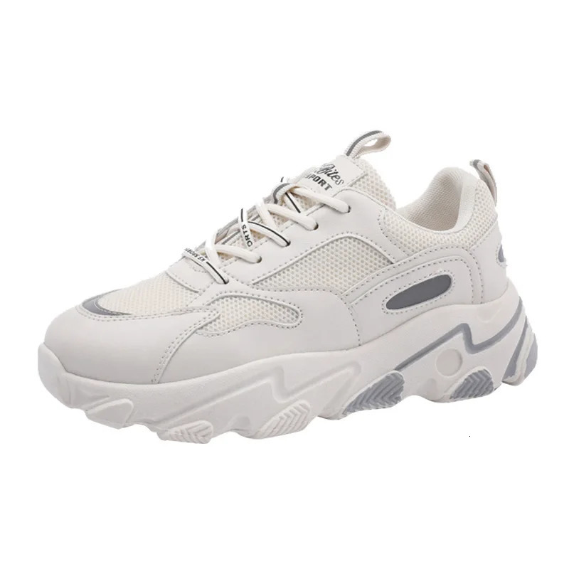 Casual Platform Sneakers Youth Girls Women Fashion Breathable Comfortable Chunky Tennis Increasing Height Running ShoesTrainers