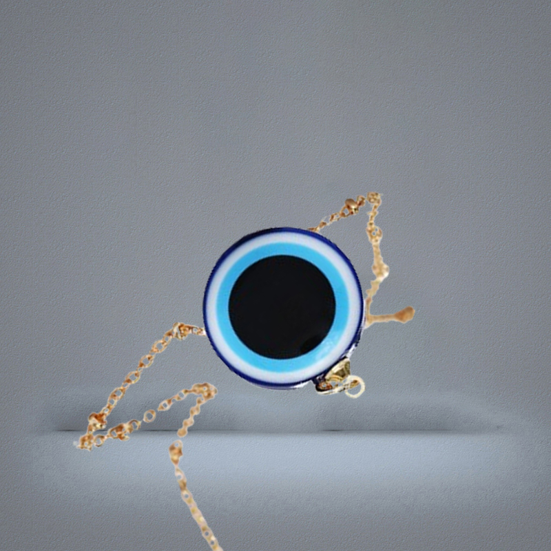 1PC Blue Glass Evil Eye Pendants Necklace For Women Men Turkey Lucky Necklace Choker Jewelry Accessories