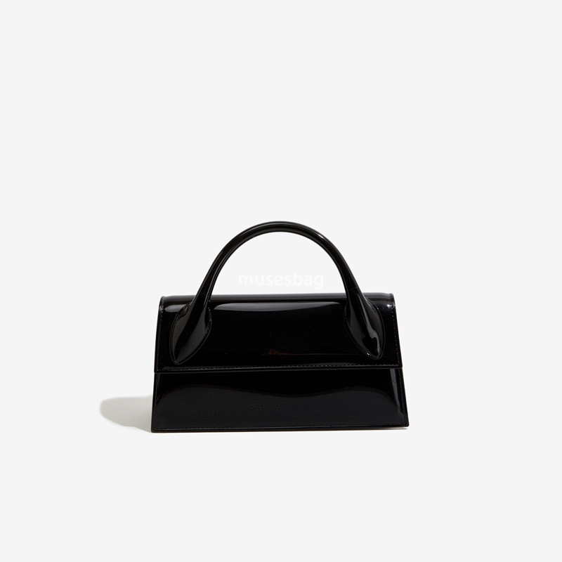 Niche Design Fashion PVC Handheld Jelly Bag New Outdoor Crossbody Bag Women Versatile Single Shoulder Bag Small Square Bag