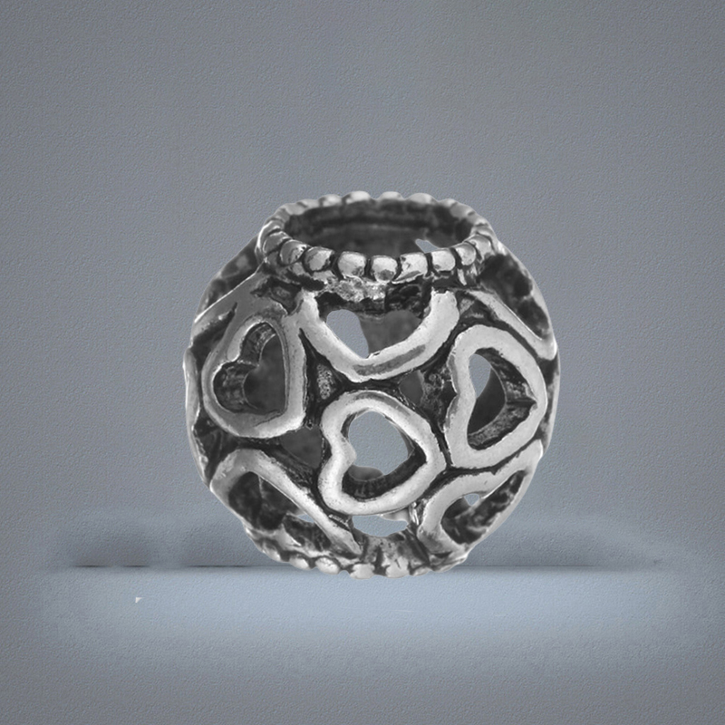 Ancient silver Metals Loose Beads Original Charms Bracelets Pendant Trinket Jewelry For Women DIY Making