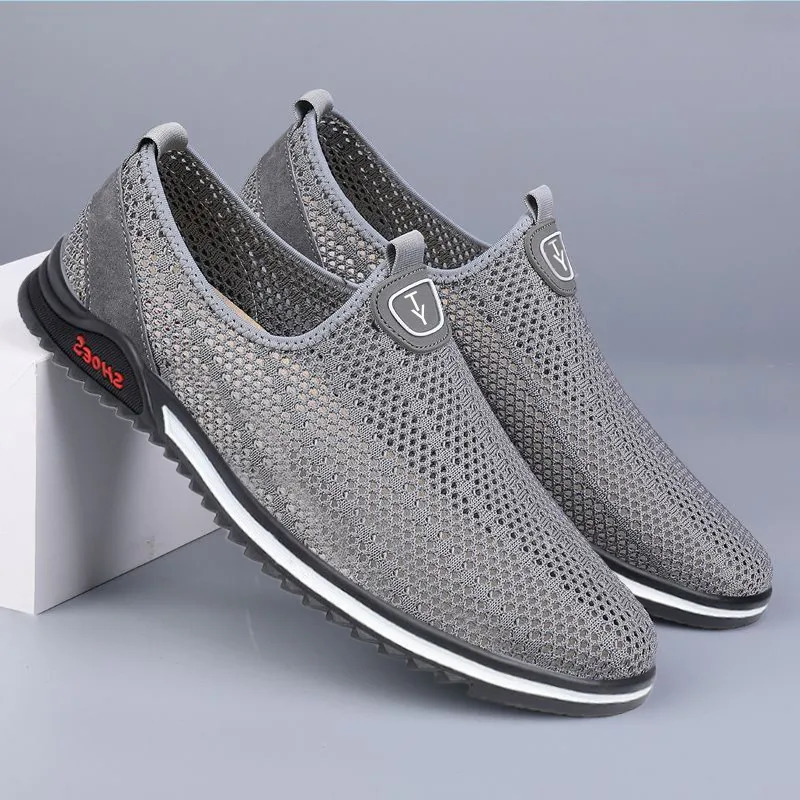 Men's Mesh Breathable Loafers: Non-slip Summer Shoes for Casual Work 4