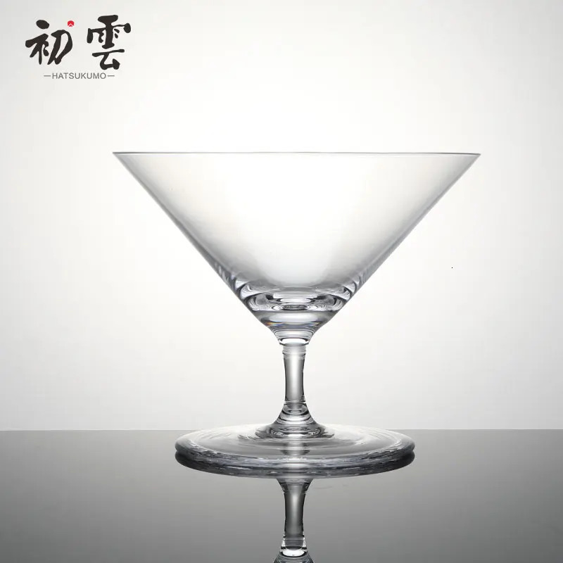 Kimura ultra-thin creative cocktail glass high gloss tower glass red wine glass fruit wine glass Martini glass 240524