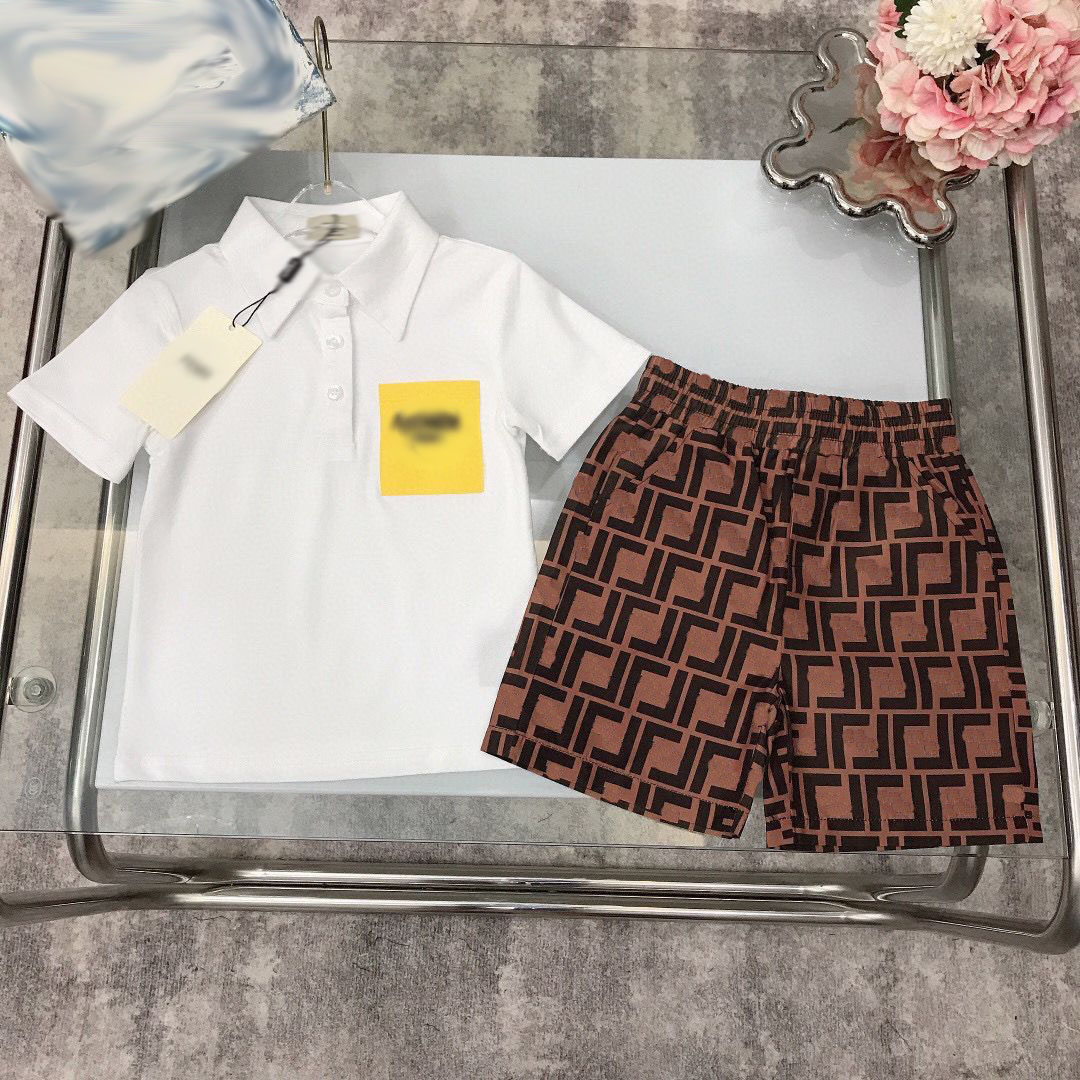 Kids Designers Clothes Outfits Baby Boy Girls Leisure Sports Sets T-shirt Shorts Baby Clothes Sets