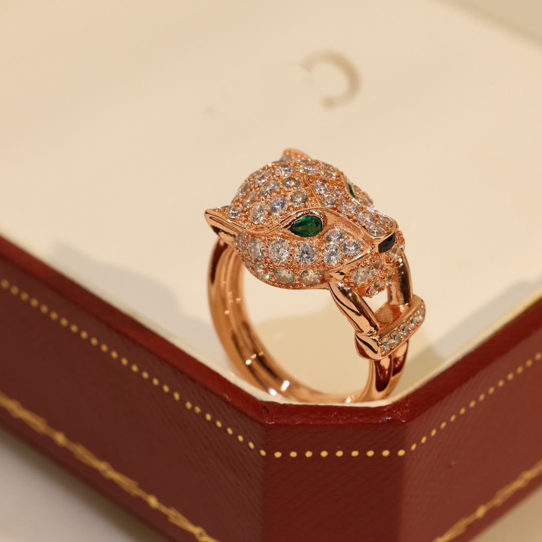 With Side Stones Three in one ring blue turquoise flowers with box women gift lady Party fashion accessories black white R250425