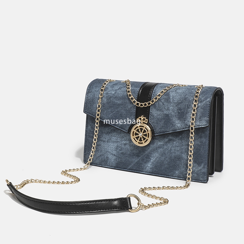 Women Korean version of autumn and winter bags new niche high-end fashionable and versatile one shoulder crossbody chain small square bag trend