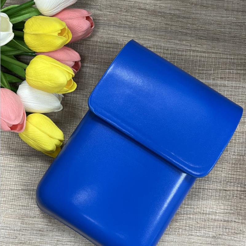 High quality new fashion versatile vertical high-end small square bag Korean version pressed shell texture mobile phone bag commuting crossbody bag sm
