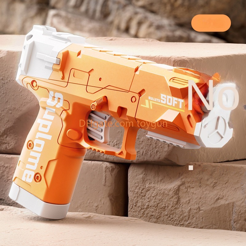 Small Size Water Gun Cool Appearance Continuous Firing Blowback Watergun Large Capacity Toy Gun Summer Pool Outdoor Cs Pubg Jedi Game Prop Gifts for B