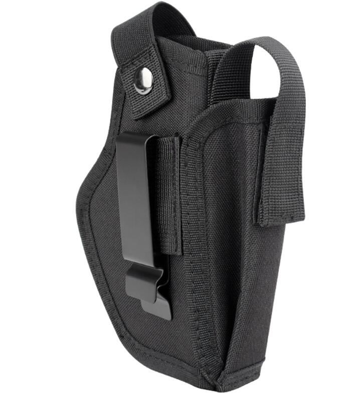 Tactical Universal Gun Holster for Glock 17 19 Beretta M9 1911 P226 Left Right Hand Waist Concealed Carry Pistol 9mm Mag Pouch