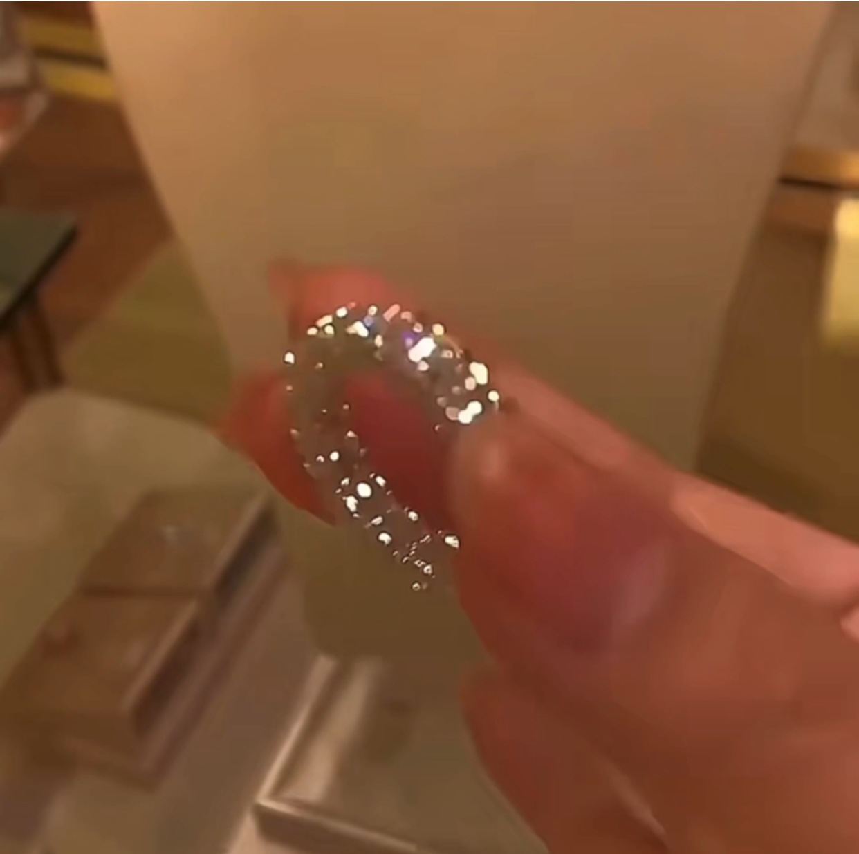 Choucong Brand Designer Gorgeous Sparkling Luxury Jewelry Wedding Rings Real 100% 925 Sterling Silver Round Cut White Moissanite Diamond Women Engagem