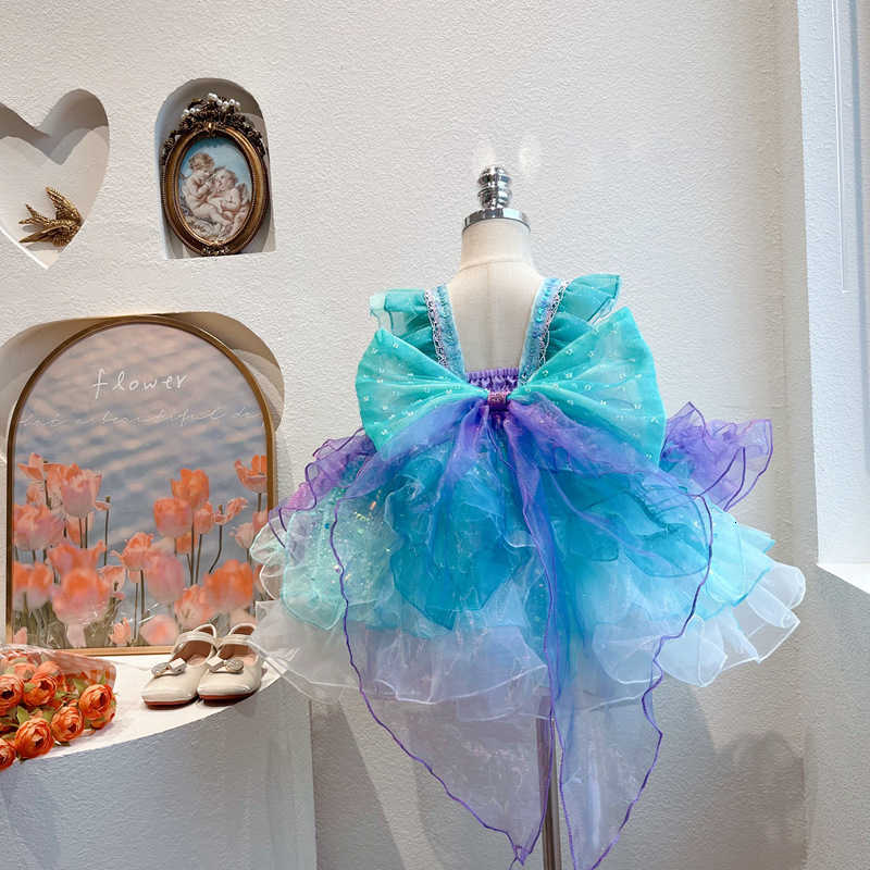 Girl's Dresses Girl's Mermaid Lolita Dress Sparkling Sequin Super Beautiful Pengpeng Princess Dress Mermaid Concubine Dress