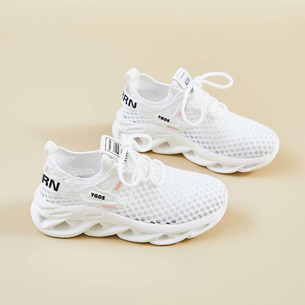 Summer Flying Weaving for Women 2024 New Breathable Mesh Thick Sole I Korean Versatile Casual Sports Shoes ddmythur