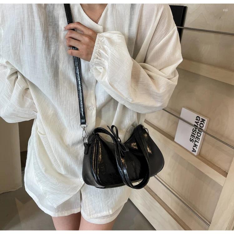 Totes Red Y2K Hobos Shoulder Crossbody Bags For Women Handbag And Purses 2024 Ladies Messenger Trendy Design