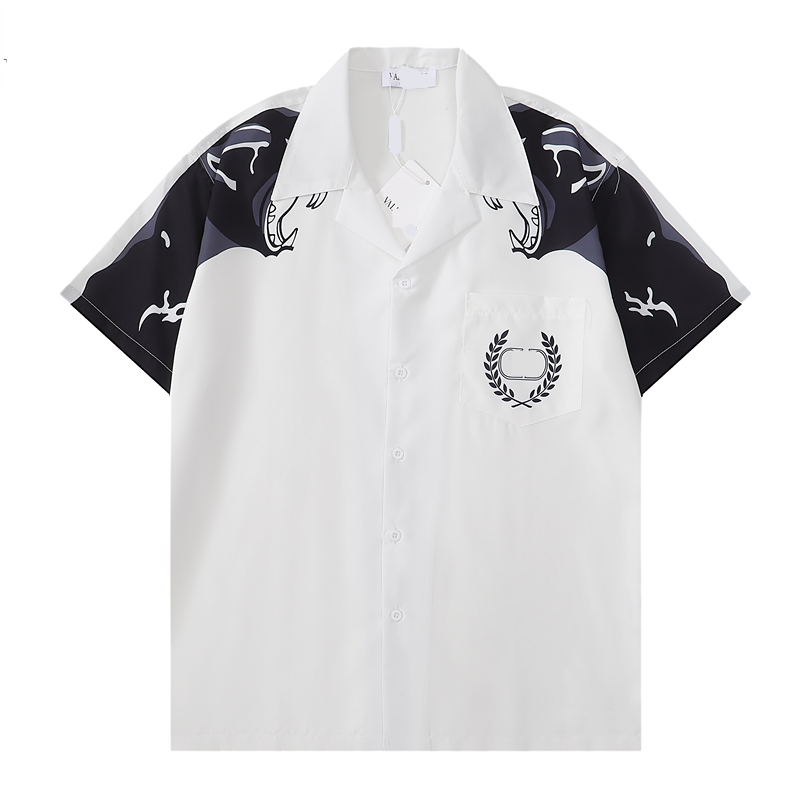 Fashion Play Designer Men's POLO Shirt High quality Printed pattern Leisure holiday beach short sleeve men's shirt haikyuuM-3XL