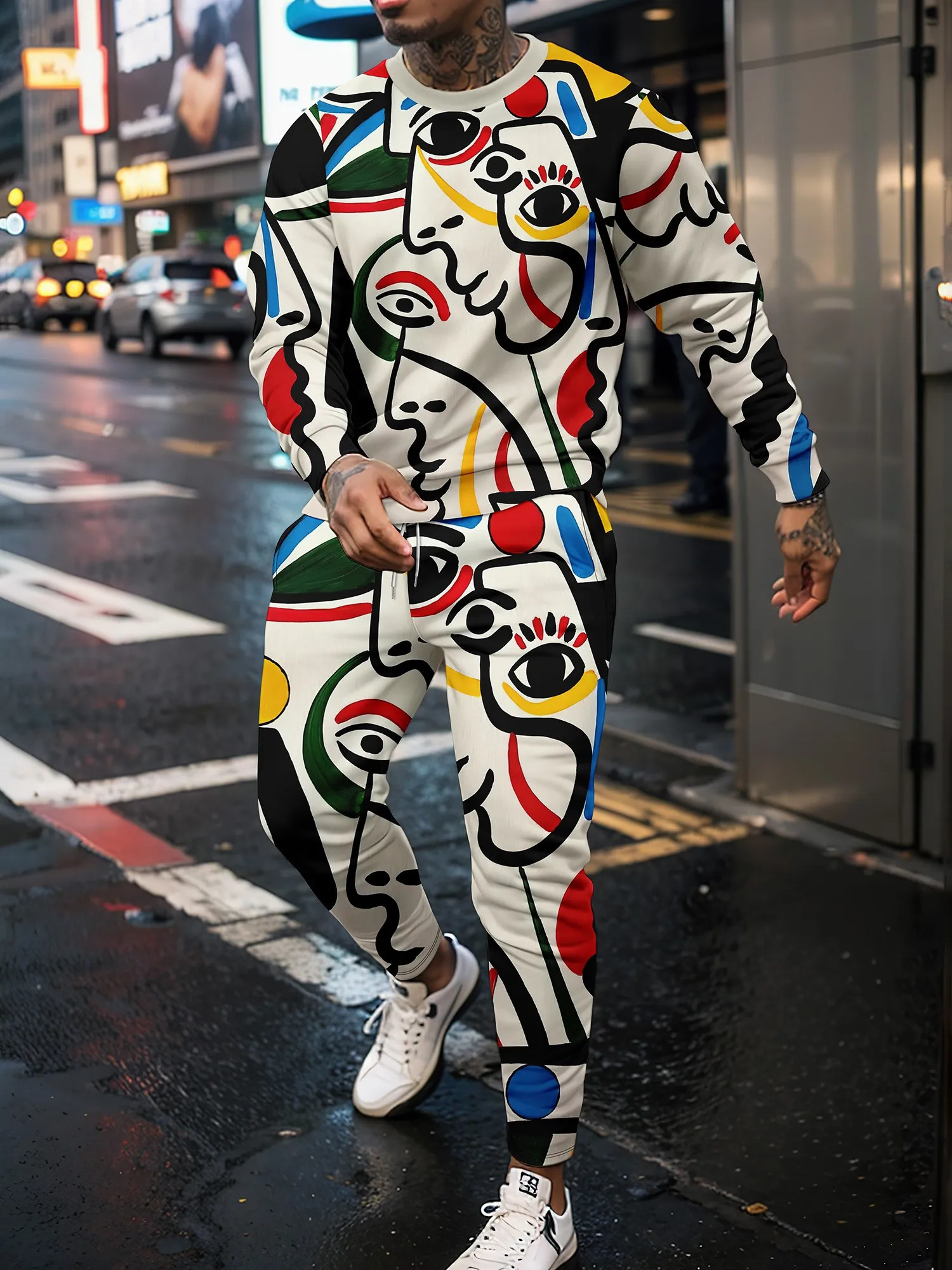 Retro Trendy 3D Pri… - image