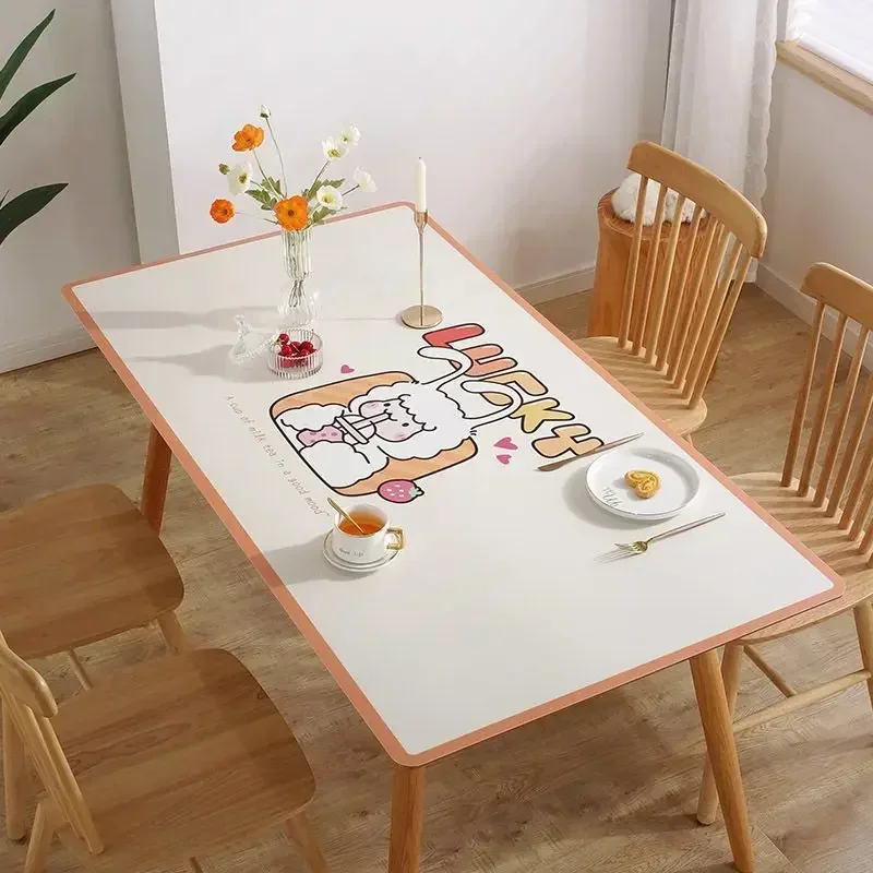 Pvc Transparent Table Cloths for Dining Taantel Antimanchas Impermeable Tela UCMN01